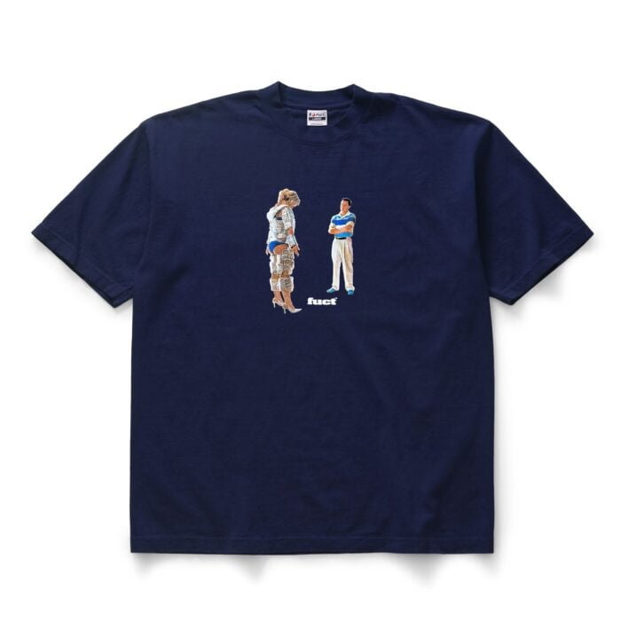 MONEY IS NEVER ENOUGH T-SHIRT-NAVY